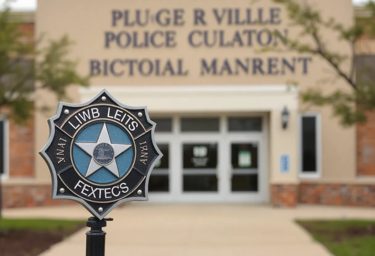Badge of the Pflugerville Police Department